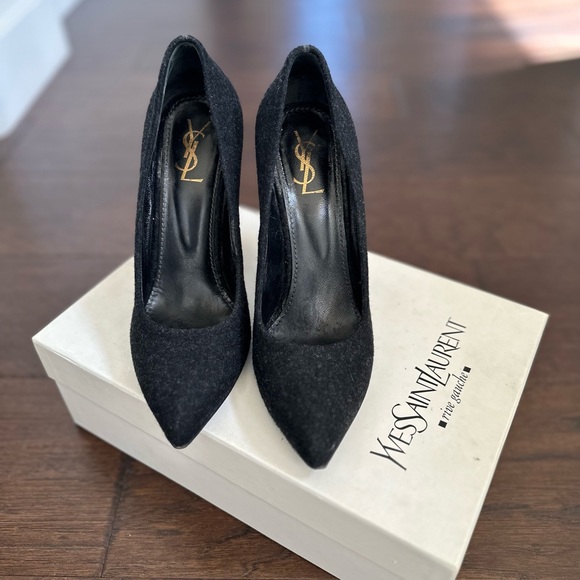 YSL Yves Saint Laurent Charlotte 105 Pump - Picture 1 of 9